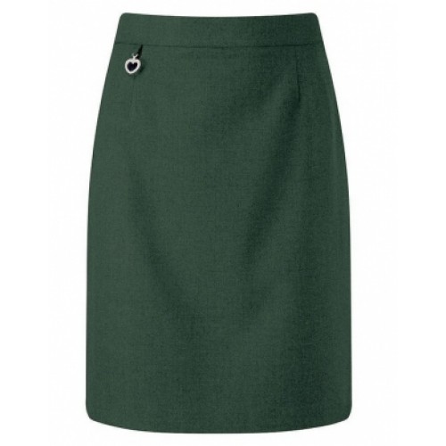 Skirt - Green, Straight Style