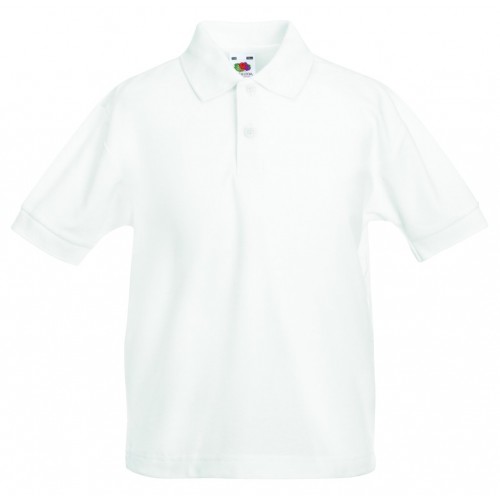Plain white Polo Shirt
