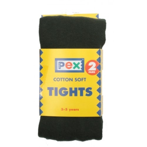 Tights - Cotton, Green