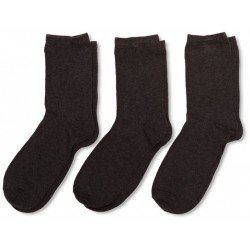 Charcoal Grey Socks (Pack of 3)