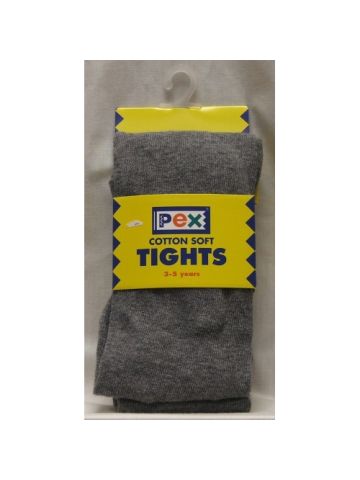 Tights - Cotton, Grey