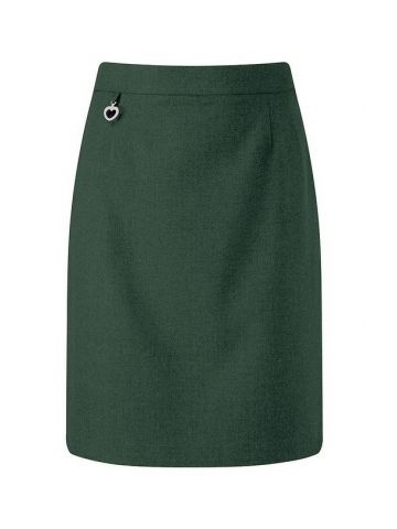 Skirt - Green, Straight Style