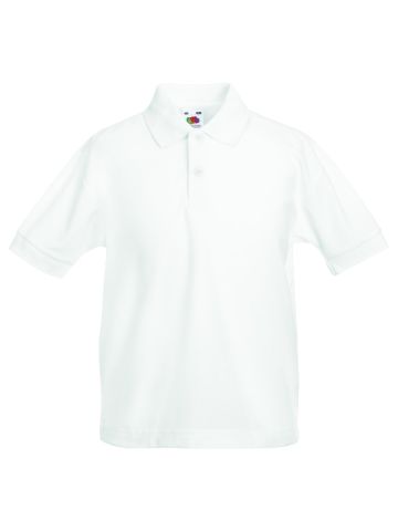 Plain white Polo Shirt