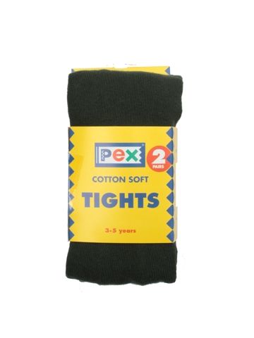 Tights - Cotton, Green