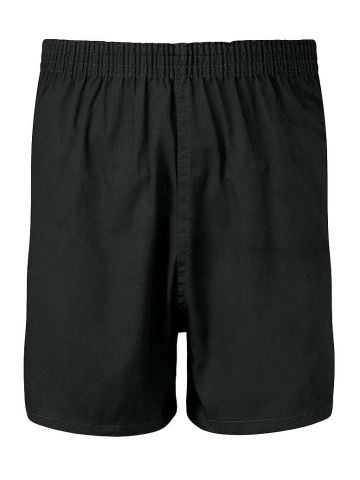 PE Shorts - Cotton, Black