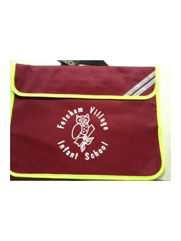 Fetcham Village Bookbag with Printed Logo
