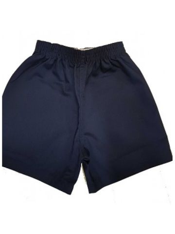 Navy Cotton PE Short
