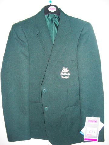 EMBROIDERED Therfield Banner Vicount Blazer