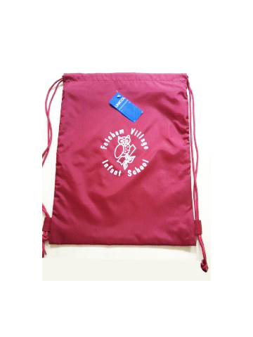 Fetcham Village PE bag with Printed Logo