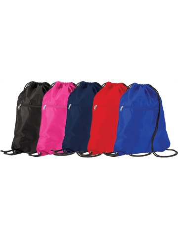 PE Bag - Drawstring with Zip