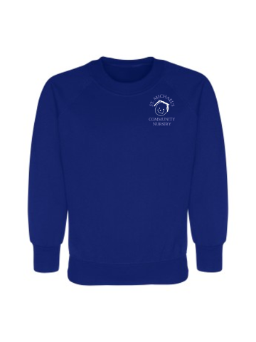 St. Michael's Community Nursery_Crew/neck sweatshirts_Royal