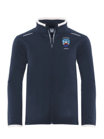 St Andrew's Full zip training top